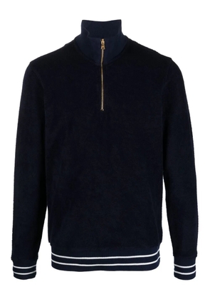 Orlebar Brown Isar zip-collar sweatshirt - Blue