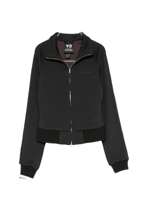 Y-3 x Wales Bonner logo-embroidered jacket - Black