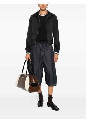 Y-3 x Wales Bonner logo-embroidered jacket - Black