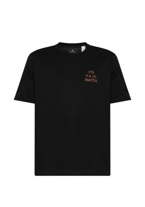 PS Paul Smith logo-print graphic-print T-shirt - Black