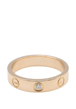 Cartier 2010s mini Love diamond ring - Pink