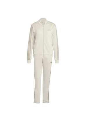 adidas stripe logo tracksuit - Neutrals