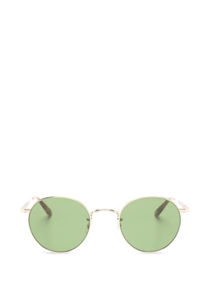 Garrett Leight Wilson round-frame sunglasses - Gold