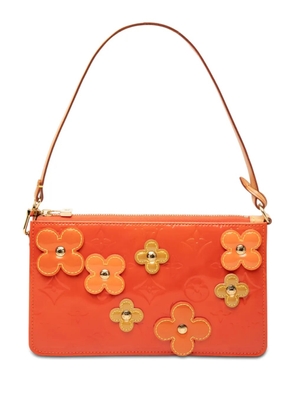 Louis Vuitton Pre-Owned 2002 Monogram Vernis Fleurs Lexington Pochette shoulder bag - Orange