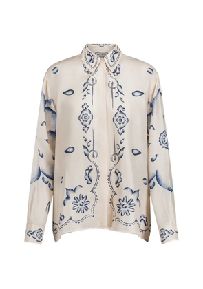 Paul & Joe Galilee floral-print shirt - Neutrals