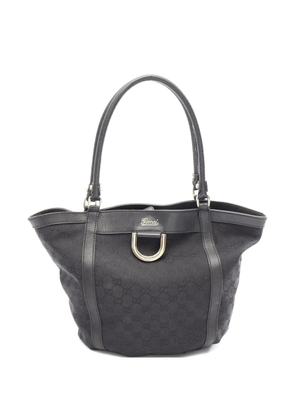 Gucci Pre-Owned 2000s Abby GG-canvas tote bag - Black