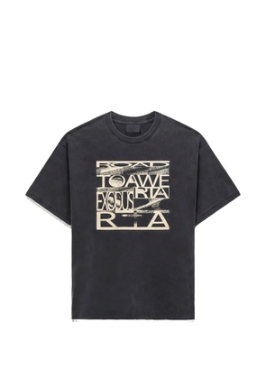 RTA Elian graphic-print T-shirt - Grey