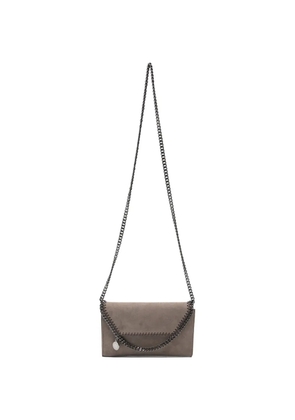 Stella McCartney Falabella chain-trim crossbody bag - Grey