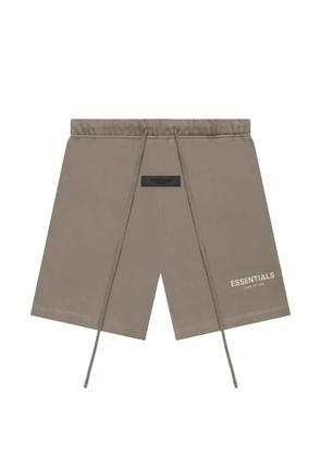 FEAR OF GOD ESSENTIALS Essentials logo-print track shorts - Neutrals