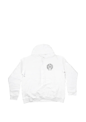 Chrome Hearts Miami Exclusive printed hoodie - White