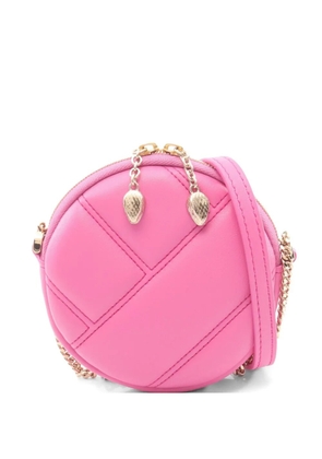 Bvlgari Pre-Owned mini Serpenti Cabochon cross body bag - Pink