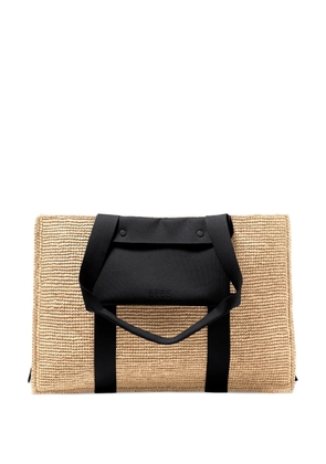 ERES Voyageur double-handle shoulder bag - Neutrals