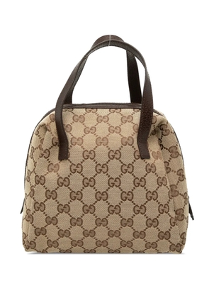 Gucci Pre-Owned 2000-2015 Mini GG Canvas Balthus Tofu Bag handbag - Neutrals