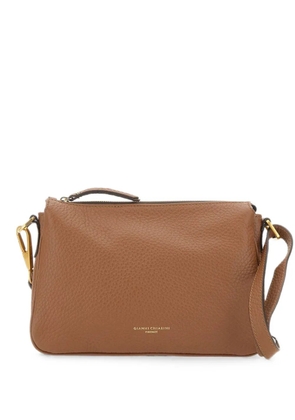 GIANNI CHIARINI Brooke leather shoulder bag - Brown