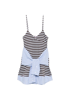 Charles Jeffrey Loverboy Merge Hug mini dress - Blue