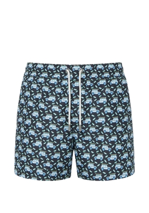 MC2 Saint Barth Lighting Micro Fantasy swim shorts - Black