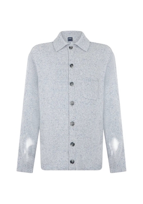 Fedeli button-up pocket cardigan - Grey