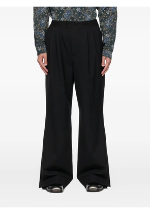 Soulland elasticated-waistband trousers - Black
