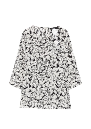 Weekend Max Mara floral-print silk blouse - White