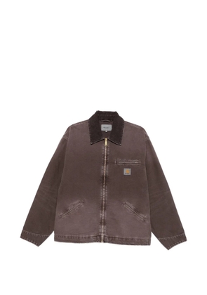 Carhartt WIP OG Detroit corduroy-collar jacket - Brown