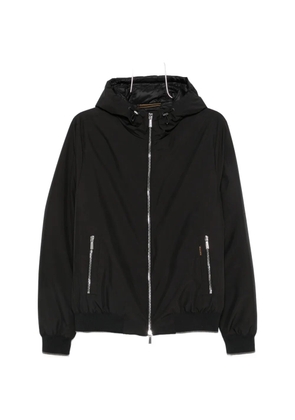 Moorer Oniro hooded jacket - Black