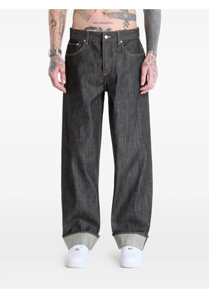 Represent Selvedge baggy jeans - Black