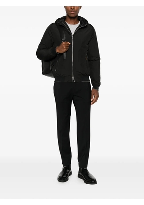 Moorer Oniro hooded jacket - Black