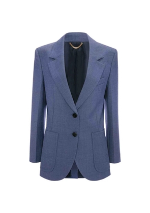 Victoria Beckham Katherine single-breasted wool blazer - Blue