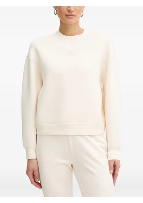 Armani Exchange logo-patch sweater - Neutrals