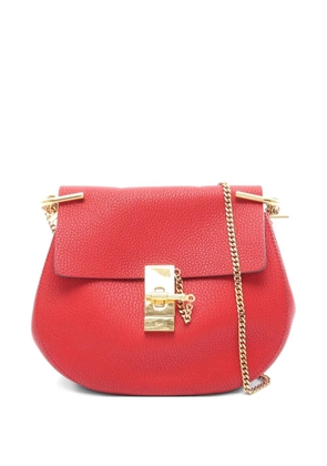 Chloé Pre-Owned 00s Drew chain shoulder bag - Red
