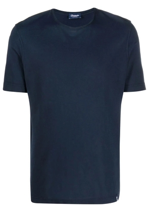 Drumohr crew-neck T-shirt - Blue