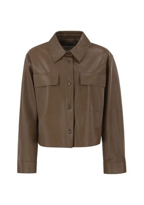 Weekend Max Mara cropped jacket - Brown
