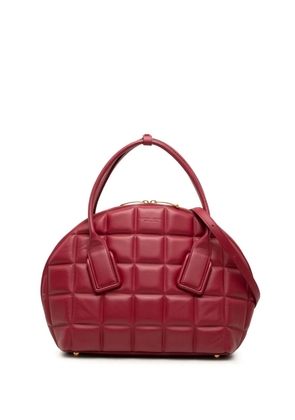 Bottega Veneta Pre-Owned 2021-2026 Medium Padded Leather Swoop Bag satchel - Red