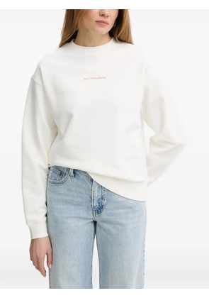 Marc O'Polo graphic-print logo-print sweater - Neutrals