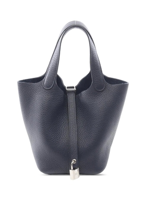 Hermès Pre-Owned 2021 Clemence Picotin Lock 18 handbag - Blue