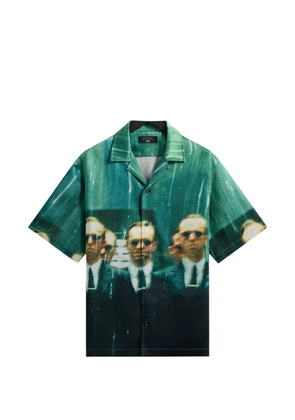 KITH x The Matrix camp-collar shirt - Green