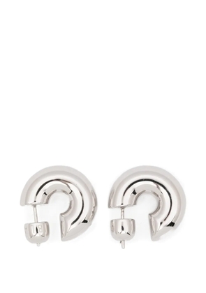 Maria Black Prima large hoop earrings - Silver