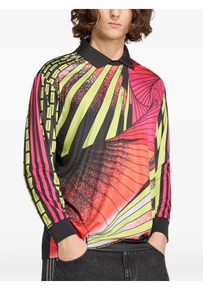 adidas Archive graphic-print long-sleeve T-shirt - Black
