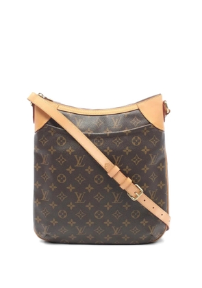 Louis Vuitton Pre-Owned 2010 MM Odeon monogram-pattern shoulder bag - Brown