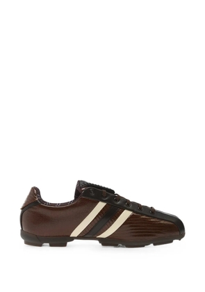 Y-3 The Field lizard-effect Y3 sneakers - Brown