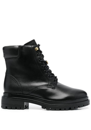 Lauren Ralph Lauren Kenton lace-up combat boots - Black