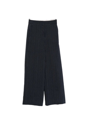 Odeeh pinstripe wide-leg trousers - Blue