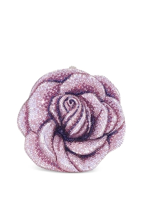 Judith Leiber Rose Melody clutch bag - Purple