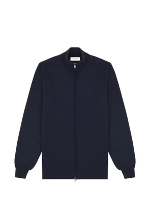 Piacenza 1733 zip-up wool cardigan - Blue