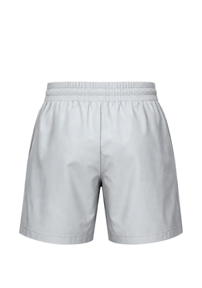 GODMADE GM-logo drawstring-waist swim shorts - Grey