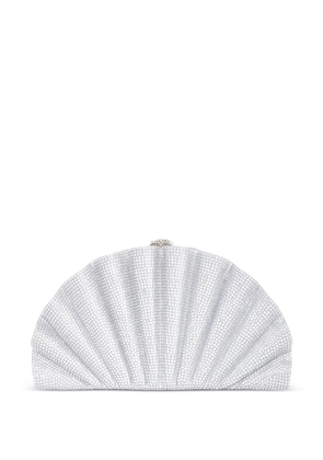 Judith Leiber Origami Fan clutch bag - Silver