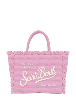 MC2 Saint Barth frayed tote bag - Pink