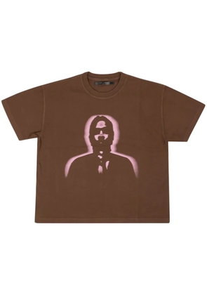 SP5DER Thug cotton T-shirt - Brown