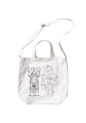 KAWS x Uniqlo Warhol tote bag - White