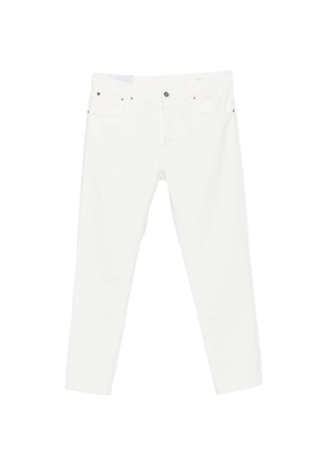 DONDUP logo-plaque jeans - White